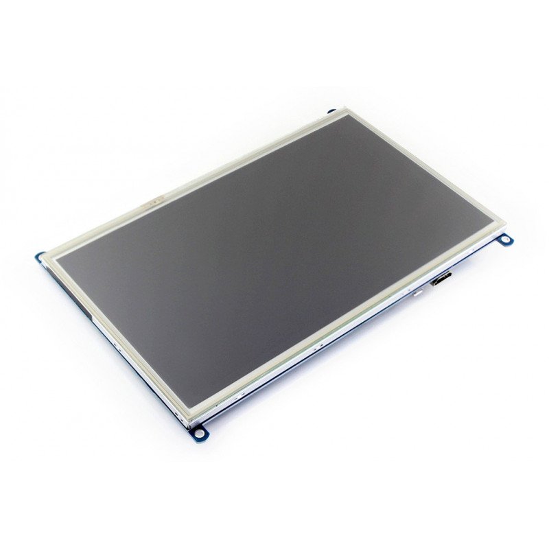 The screen is touch resistive TFT display, a 10.1" 1024x600px for Raspberry Pi 3/2/B+