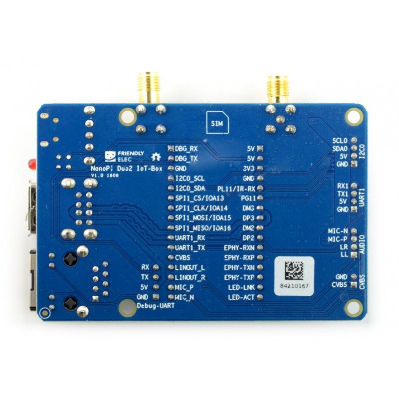 IoT-2G GSM/GPRS, WiFi extension for NanoPi Duo2