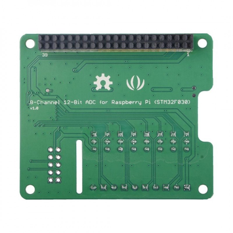 NGW-1pc 8-Channel 12-Bit ADC for Raspberry Pi STM32F030 