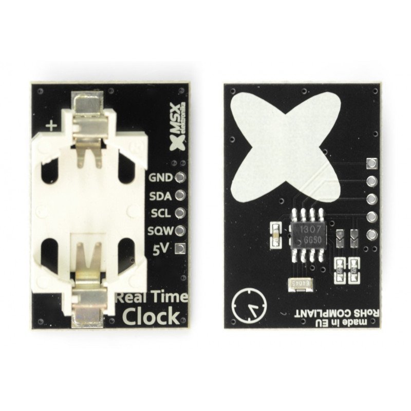 MSX RTC DS1307 I2C - real time clock + battery_