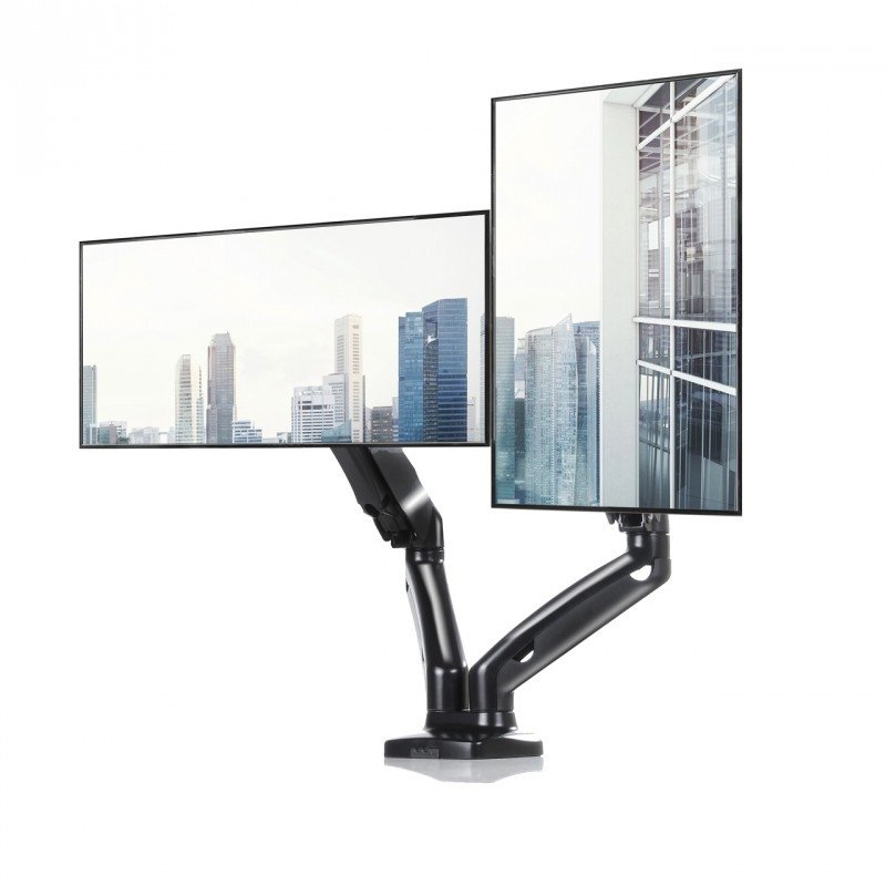 LCD TV desk Mount ART L-16GD 13''- 27'' VESA 6.5kg with Vertical and Horizontal Adjustment