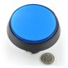 Push Button 6cm - blue (eco2 version) - zdjęcie 2