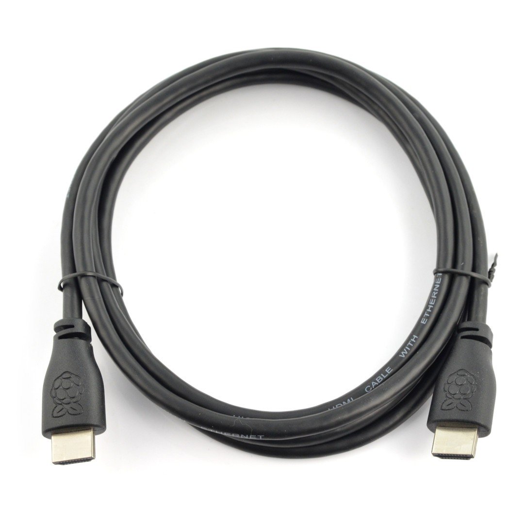 Cable HDMI 2m 30awg black - Raspberry Official