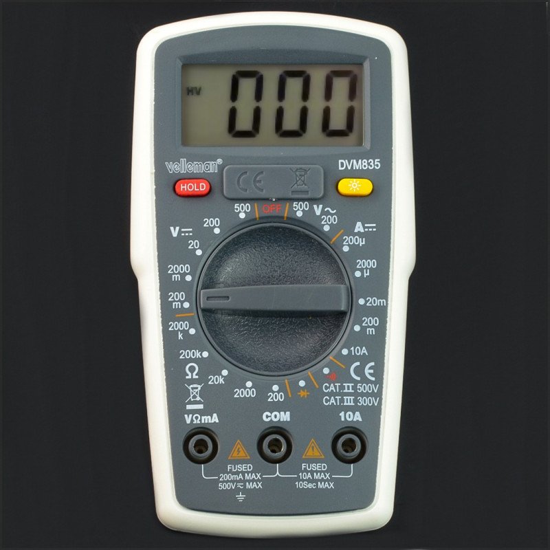 Digital Multimeter Velleman DVM835
