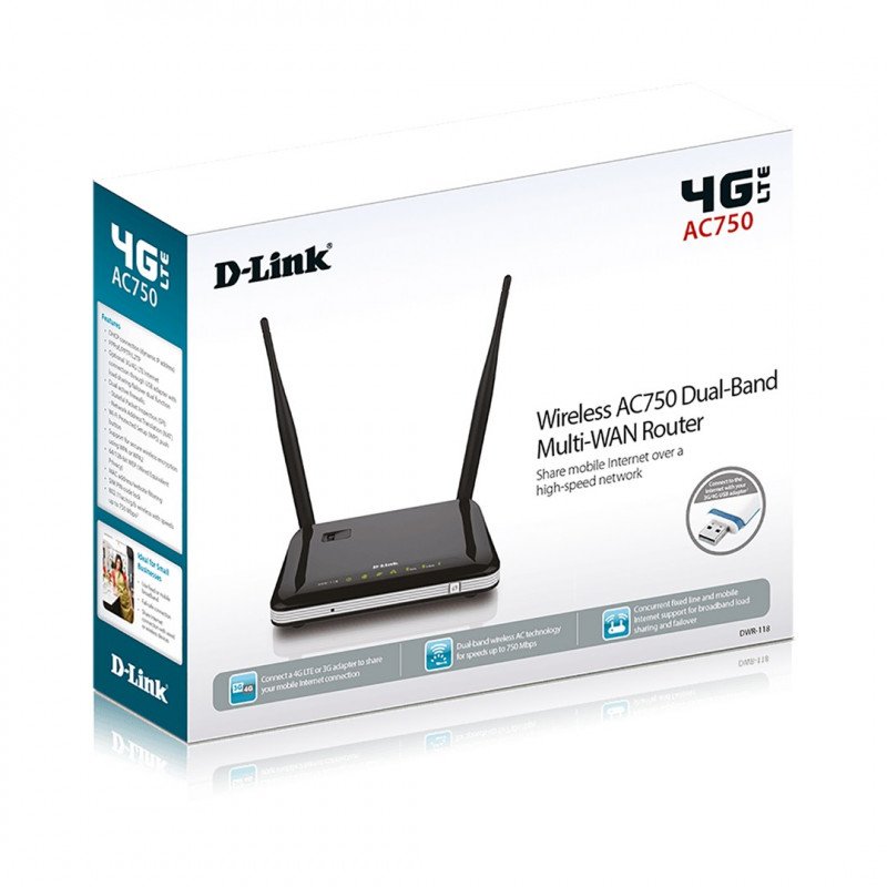 Router D-Link DWR-118 4G LTE/3G