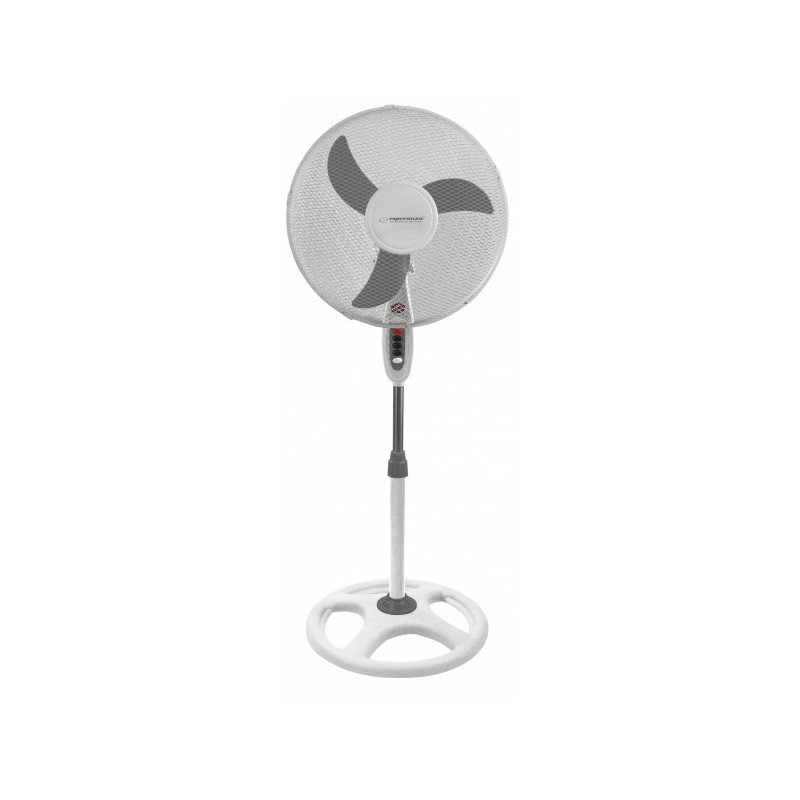 Stand-up fan Typhoon - white and grey