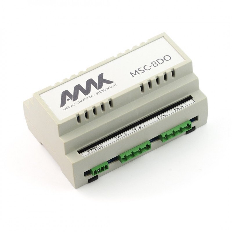 AMK MSC-8DO - HomeController - Relay module - Modbus RS485