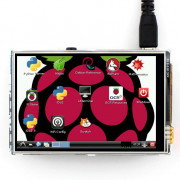 Touch screen - resistance LCD TFT 3.5'' 320x480px GPIO for Raspberry Pi