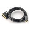 DVI - HDMI cord - 1,8m - zdjęcie 2