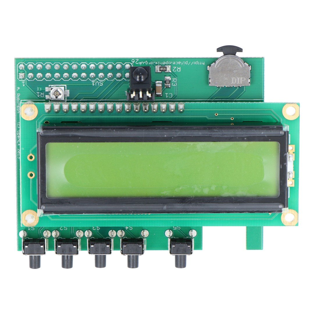 PiFace Control & Display - extension to Raspberry Pi*