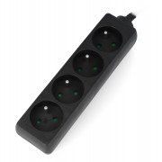 Lanberg extension strip black 4 sockets 1,5m