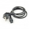 Cable network for power supply 3-pin (clover) - length 1.5 m - zdjęcie 1