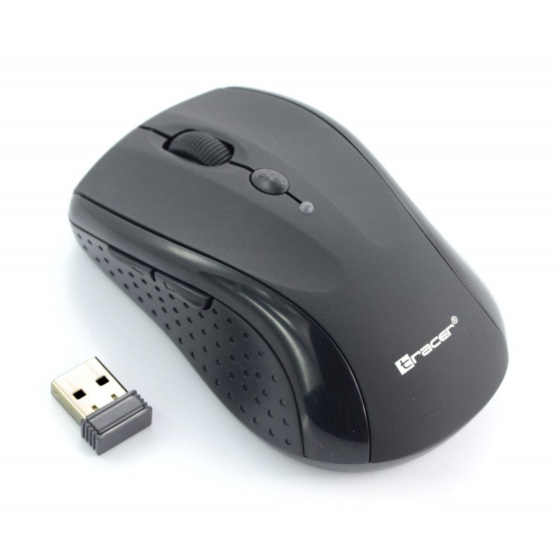 Wireless mouse Tracer Blaster II Black RF Nano USB