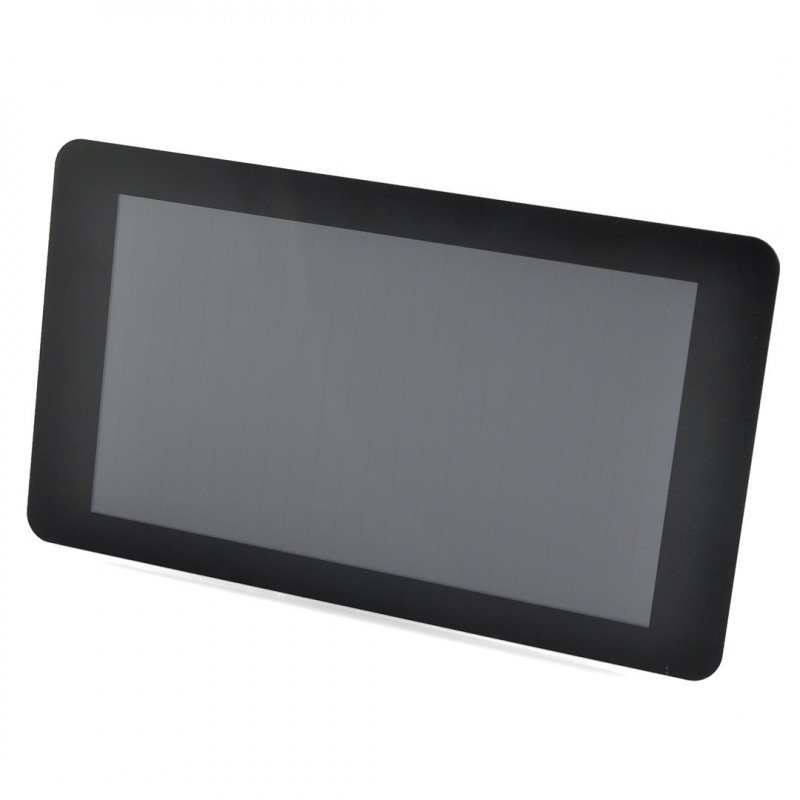Enclosure for Raspberry Pi and dedicated 7'' touch screen - transparent with stand