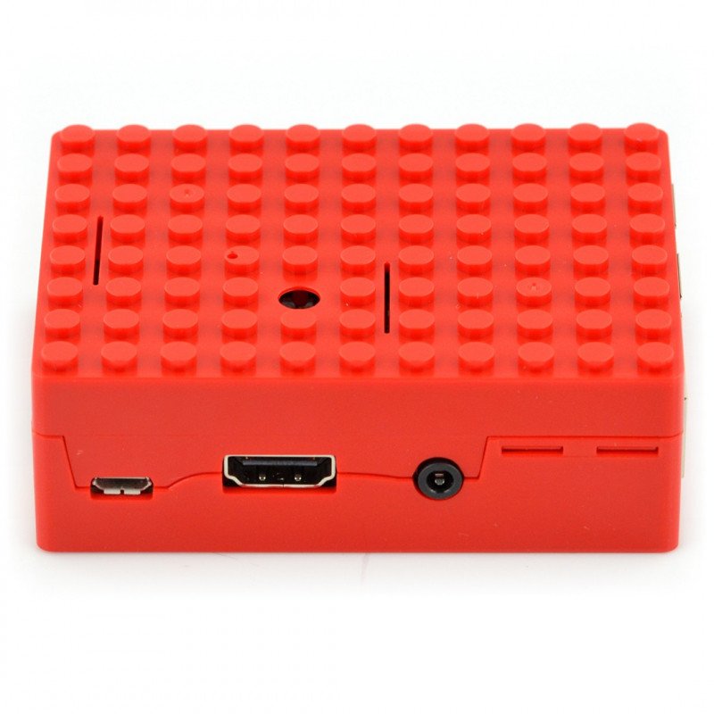 Pi-Blox - Raspberry Pi Model 3/2/B+ enclosure - red