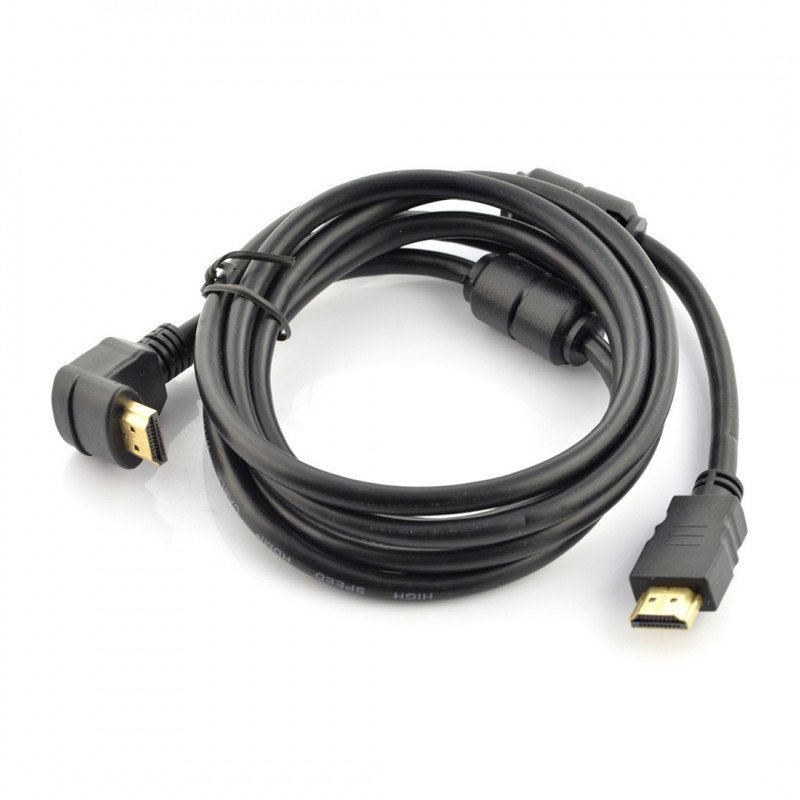 HDMI cable class 1.4 Lexton - 1.8m angled