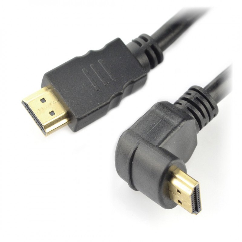 HDMI cable class 1.4 Lexton - 1.8m angled
