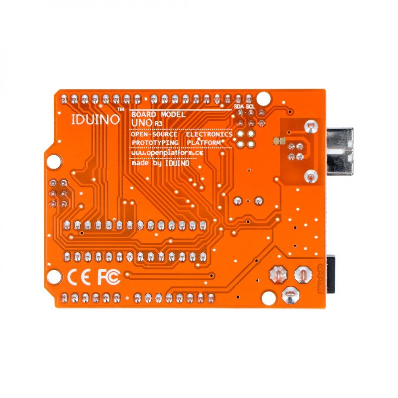 Iduino Uno - compatible with Arduino + USB cable