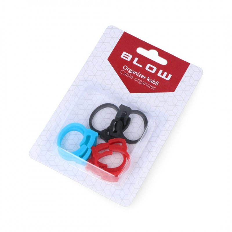 cable organizer - clamp ring - 6 pcs