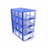 Workshop drawers with compartments - 180x110x55mm - module 4pcs. - zdjęcie 1