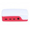 Official case for Raspberry Pi Model 4B - red-white - zdjęcie 2