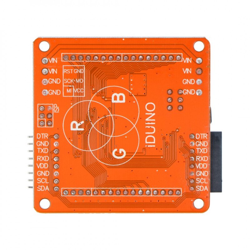 8x8 RGB LED matrix controller - Iduino - ATmega328 + DM163
