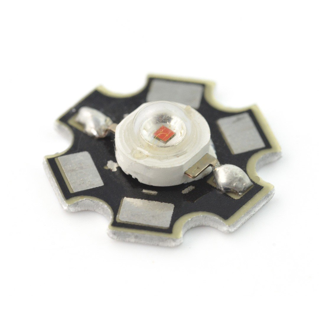 IR Power LED Star 1W - infrared 940nm with heat sink