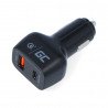 USB 3.0 USB C Green Cell car charger/car adapter - zdjęcie 1