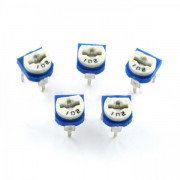 Buy Potentiometer mounting lying 100kΩ - 5pcs