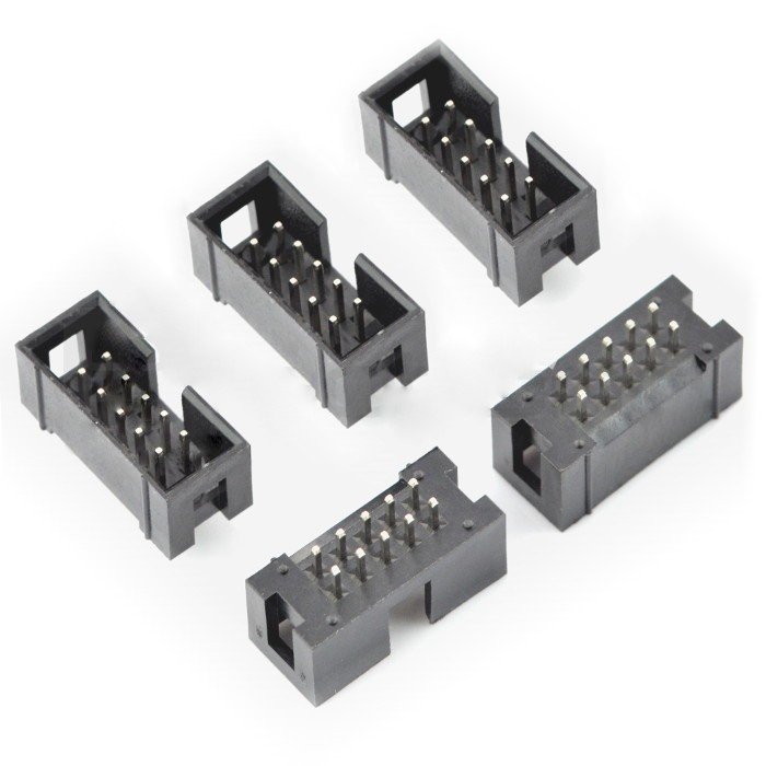 Wtyk IDC 10pin prosty - 5 szt. Wtyk IDC 10pin prosty - 5 szt.