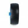 Wheel with tyre 65x26mm - blue - zdjęcie 2