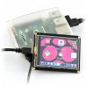 2.8'' 320x240px USB touch screen display for Raspberry Pi - zdjęcie 2