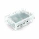 Raspberry Pi Case Model 4B - Transparent Matt Raspberry Pi Case Model 4B - Transparent Matt