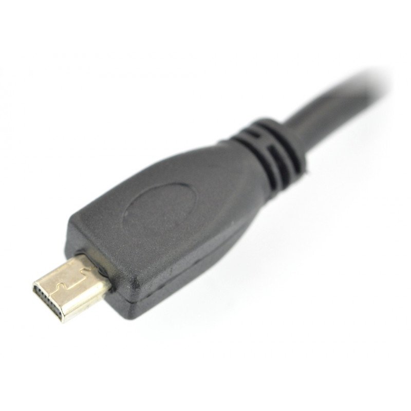 Cable miniUSB - USB 8-pin Akyga AK-USB-20 - 1,5m black