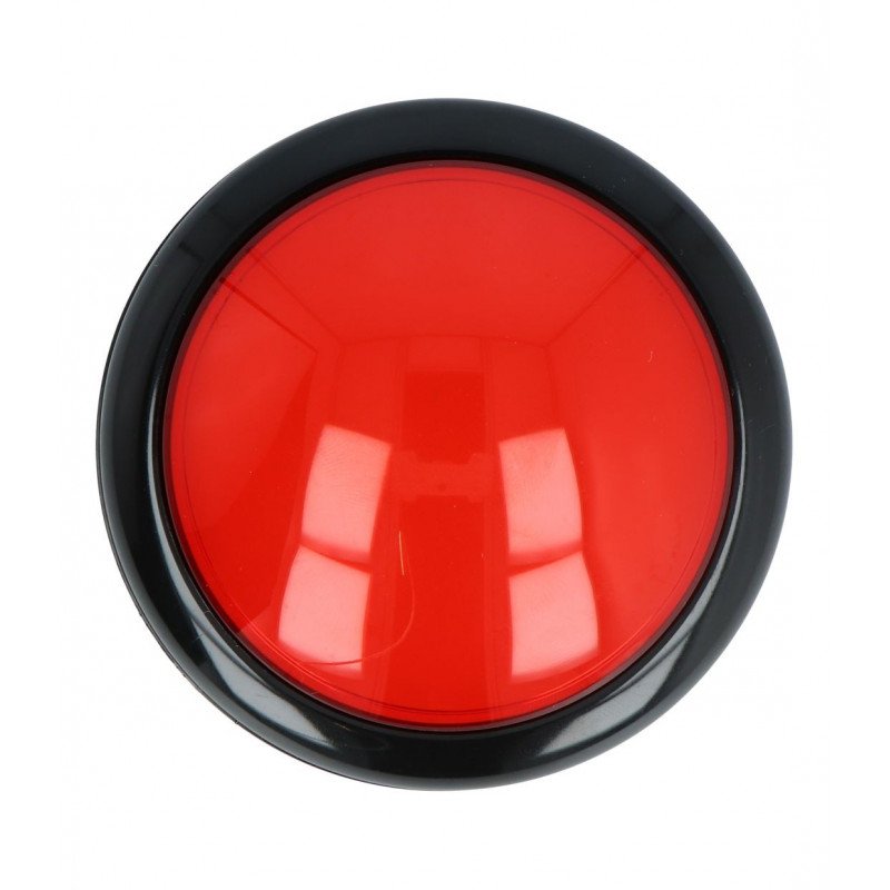 Big Dome Pushbutton - Red