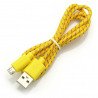 Esperanza USB-microUSB 2.0 EB17YK - braided 1m - zdjęcie 1