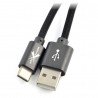 USB 2.0 type A - USB 2.0 type C eXtreme - 1m - zdjęcie 1