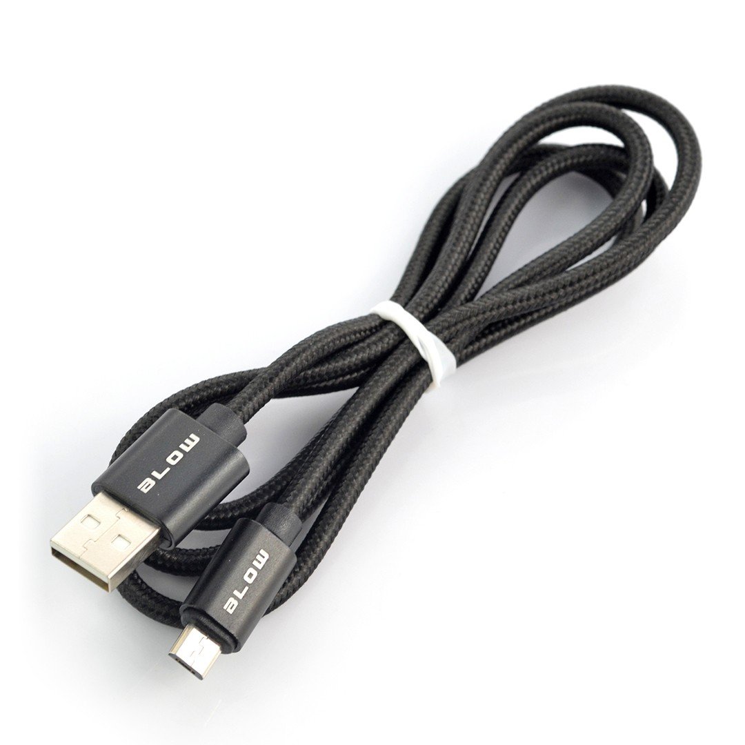 Micro USB cable HQ - black