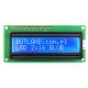 Wyświetlacz LCD 2x16 znaków niebieski Wyświetlacz LCD 2x16 znaków niebieski