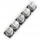 Electrolytic capacitor 10uF/50V SMD - 5 pcs. Electrolytic capacitor 10uF/50V SMD - 5 pcs.