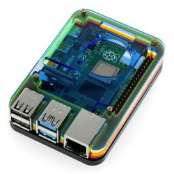 Raspberry Pi Case Model 4B/3B+/3B/2B - multi-colour - LT-4B05