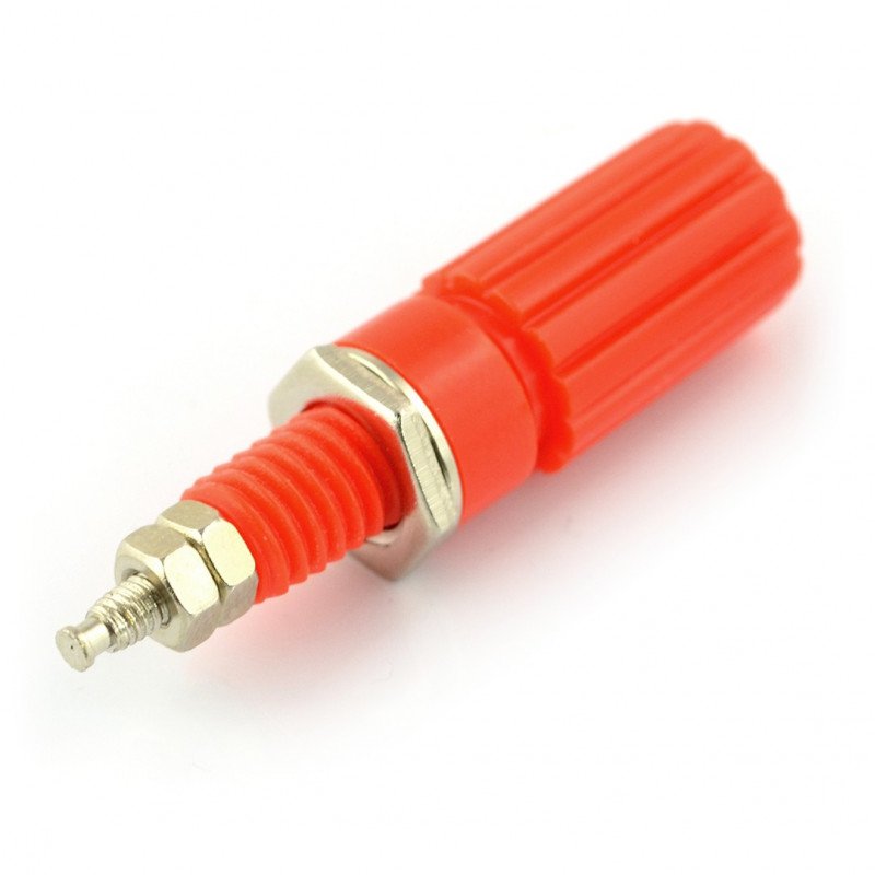 AL2418 socket - red - 4mm