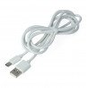 USB 2.0 eXtreme USB 2.0 Type-C cable white - 1.5m - zdjęcie 3