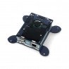 Raspberry Pi model 4B Vesa monitor-mounted enclosure - black and transparent - LT-4B17 - zdjęcie 1