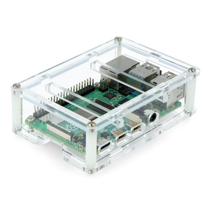 Raspberry Pi Model 4B - transparent - LT-4B18