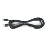 Lanberg USB cable Type A - C 2.0 black - 3m - zdjęcie 3