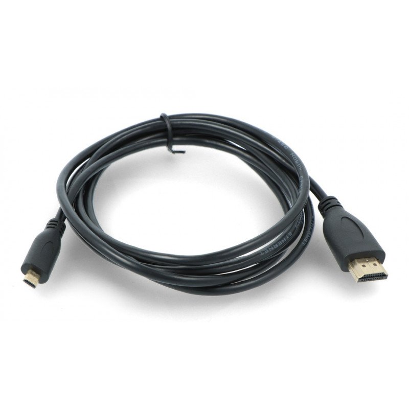 Lanberg HDMI cable - HDMI micro V1.4 - black - 1.8m