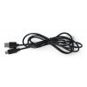Lanberg USB cable Type A - C 2.0 black - 1.8m - zdjęcie 3