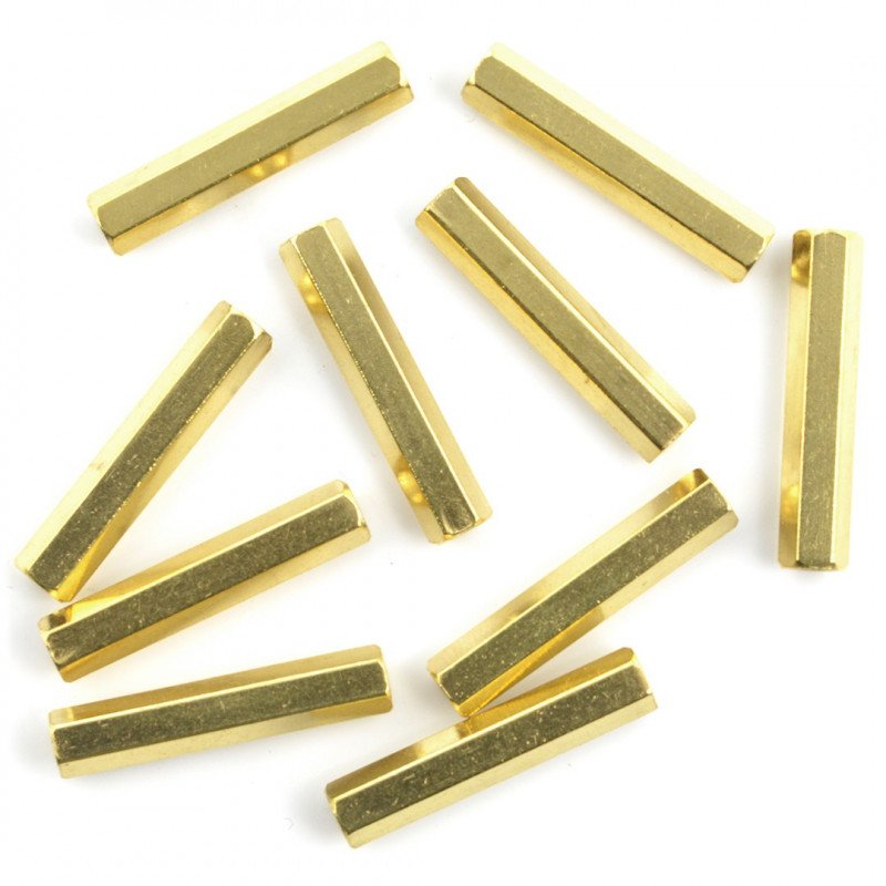 5mm Rose Gold Plated Hexagon Beads , Industrial Spacer Beads