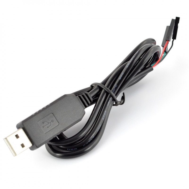USB to female cable adapter with USB-UART converter PL2303